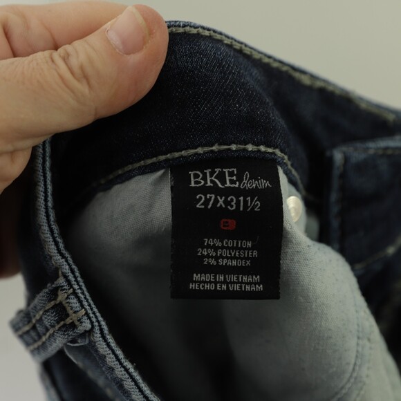 BKE Starlite Straight Stretch Jean size 27R - Picture 9 of 11